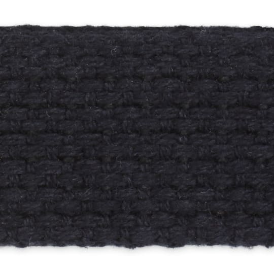 Dritz® Black Cotton Belting for Straps and Handles, 1'' x 15yd.
